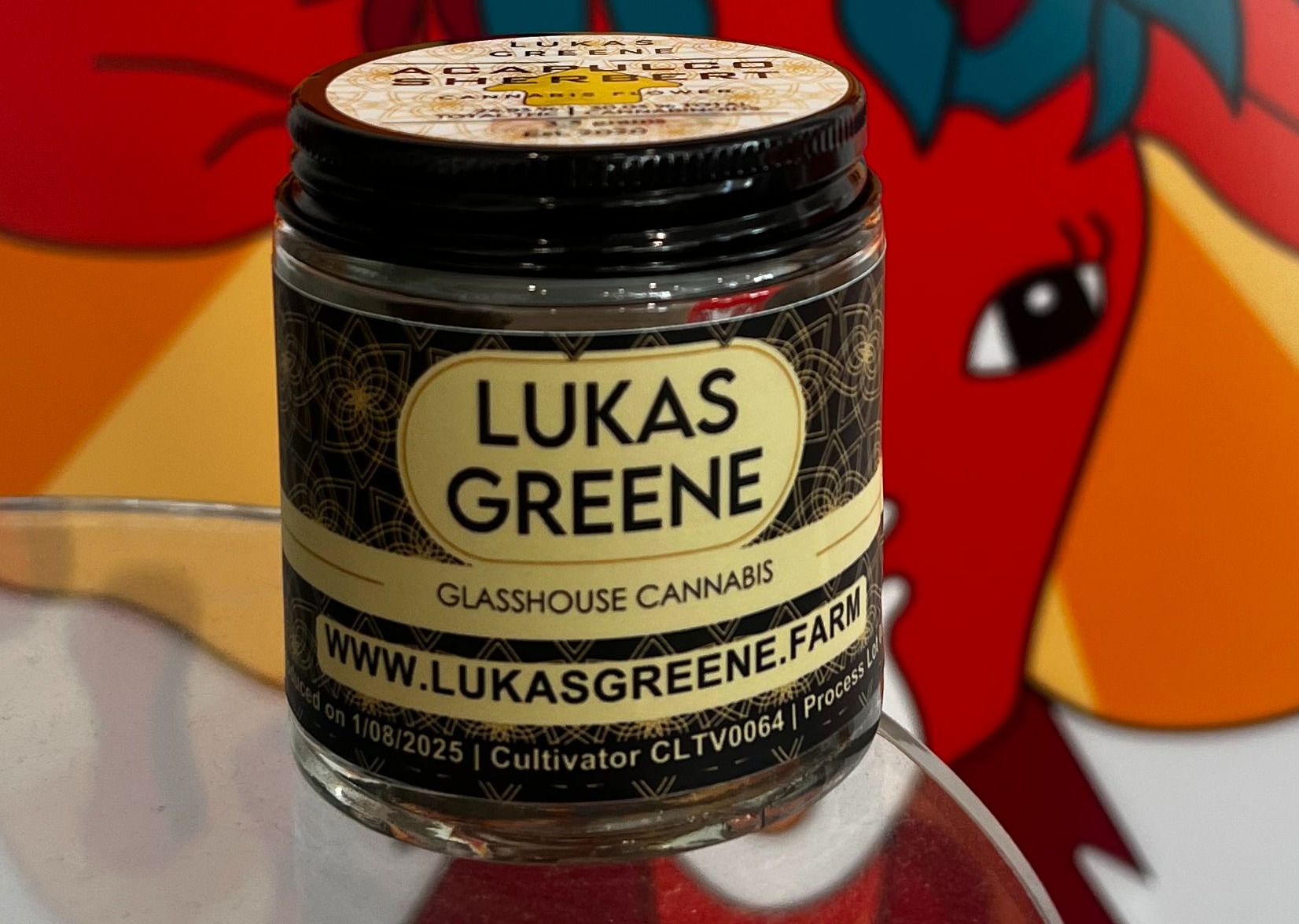 Photograph of product: Acapulco Sherbert - 3.5g