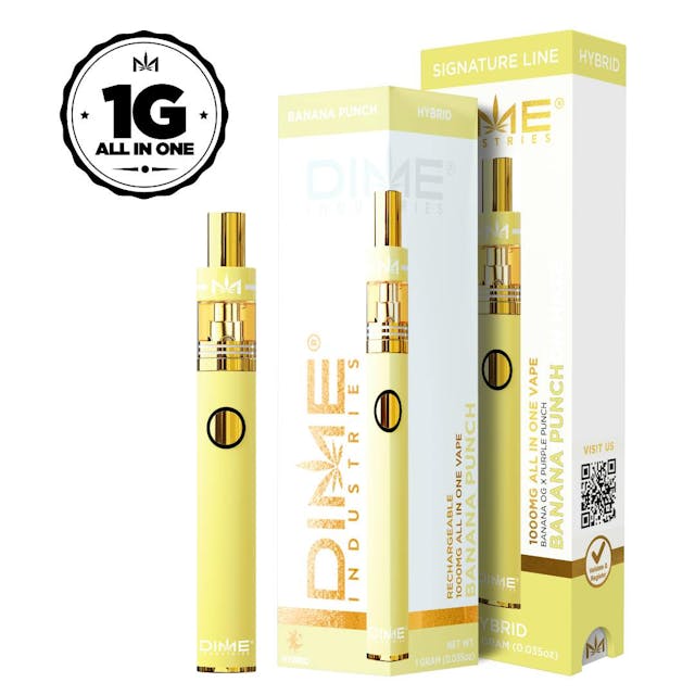 Photograph of product: Banana Punch | 1G Classic AIO