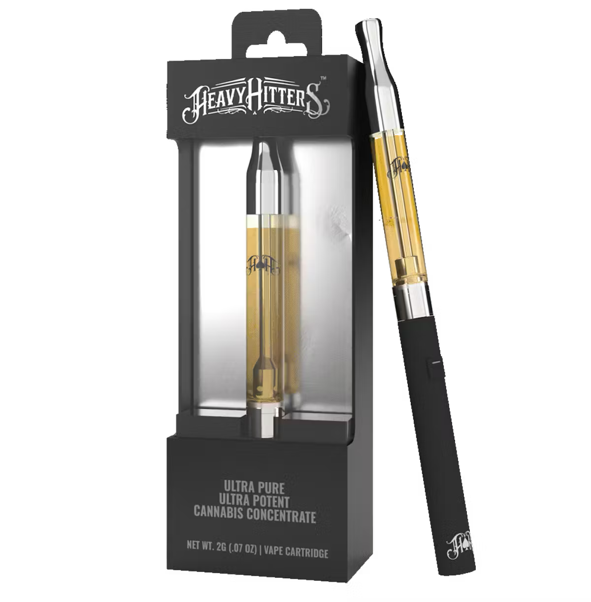 Photograph of product: Heavy Hitters | 510 | Granddaddy Purple | 2g
