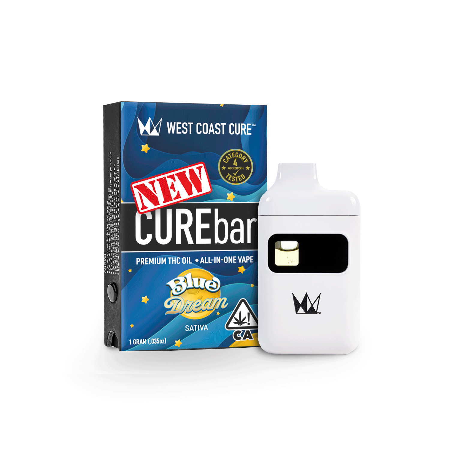 Photograph of product: West Coast Cure - Blue Dream S - RTU - 1.0g
