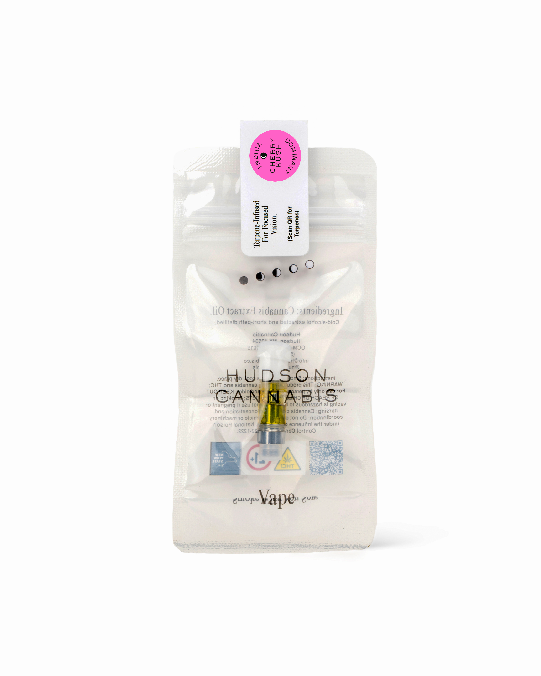 Photograph of product: CHERRY KUSH | .5 g Cart