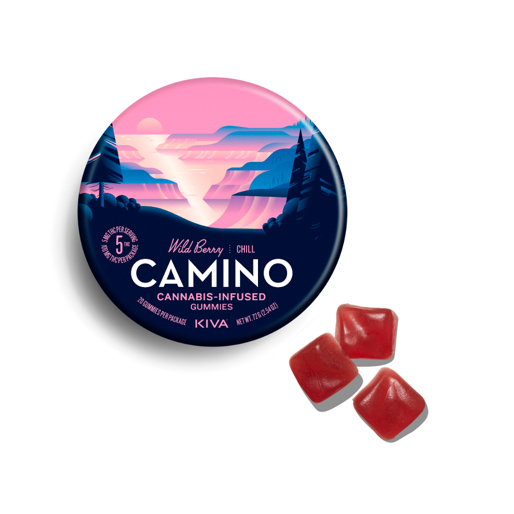 Photograph of product: Wild Berry Camino Gummies 100mg {510}