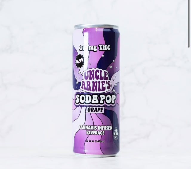 Photograph of product: Grape Soda 100MG - Infused Drink