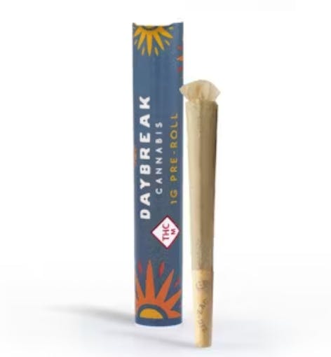 Photograph of product: Daybreak Golden Goat 2pk .5g Prerolls (1g)