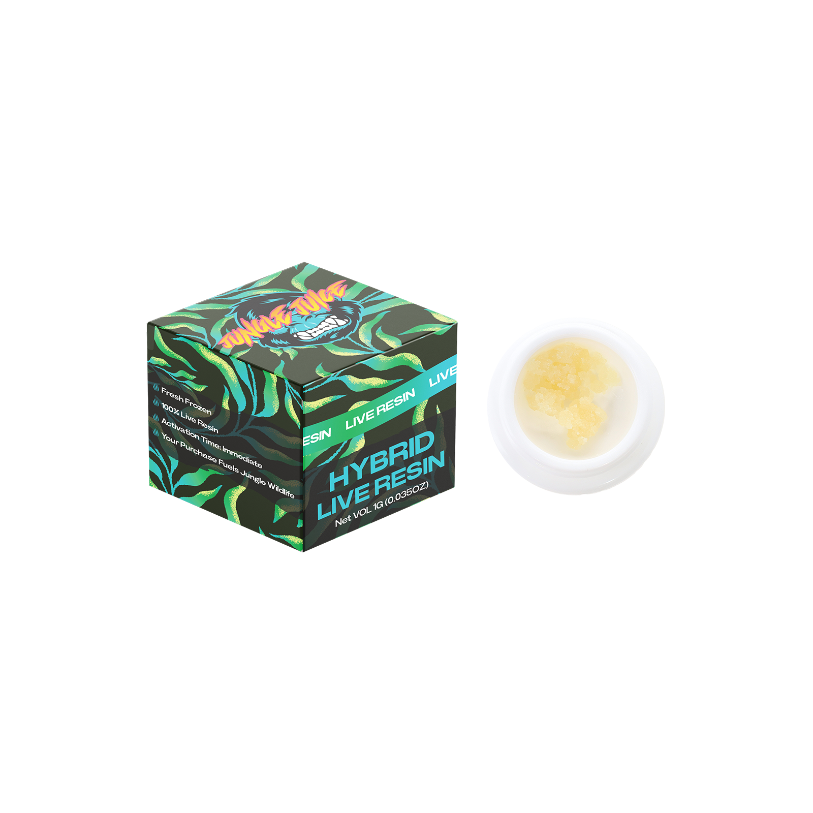 Photograph of product: Blue Nerds Live Resin