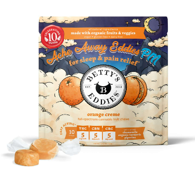 Photograph of product: Orange Creme Fruit Chews