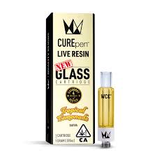 Photograph of product: West Coast Cure Live Resin Cartridge Tropical Lemonade