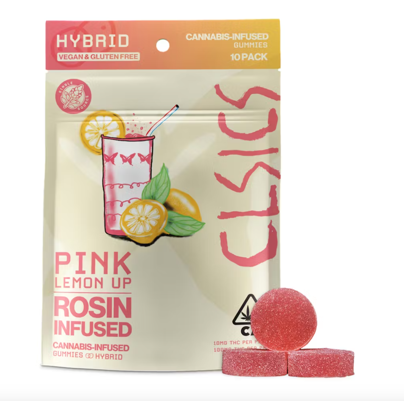 Photograph of product: PINK LEMON UP ROSIN INFUSED