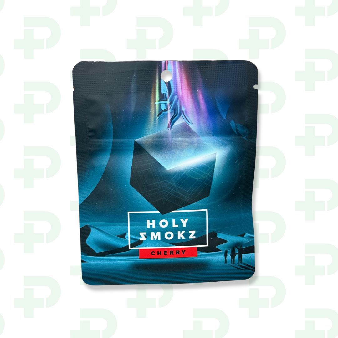 Photograph of product: Holy Smokz 200mg Gummies - Cherry