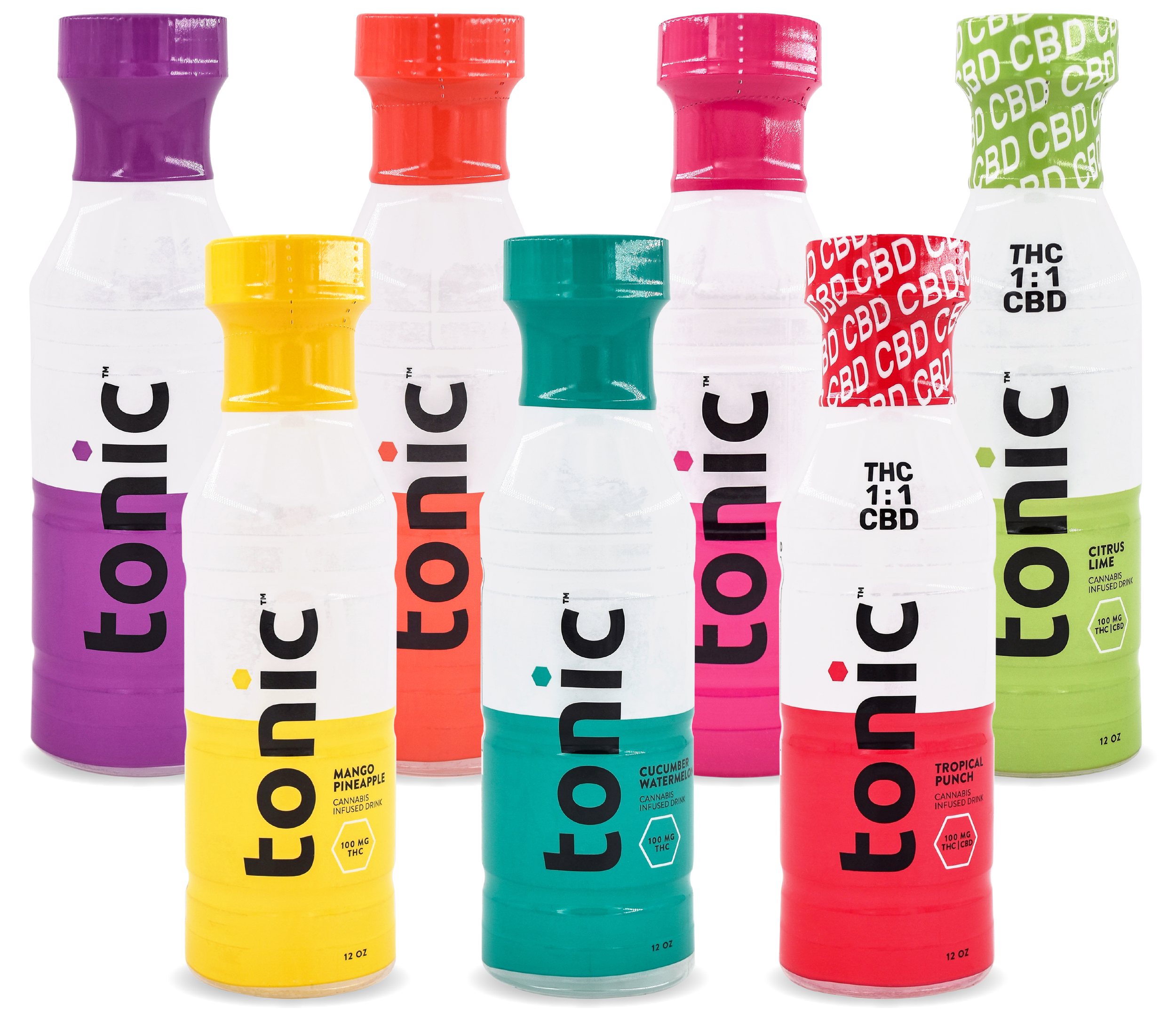 Photograph of product: Tonic | 100mg TH-oui Beverage | Pomegranate Acai