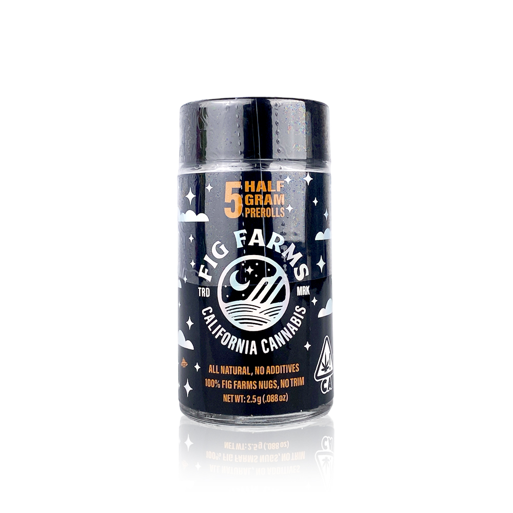 Photograph of product: Chems And Cherry 5 Pack Pre-rolls