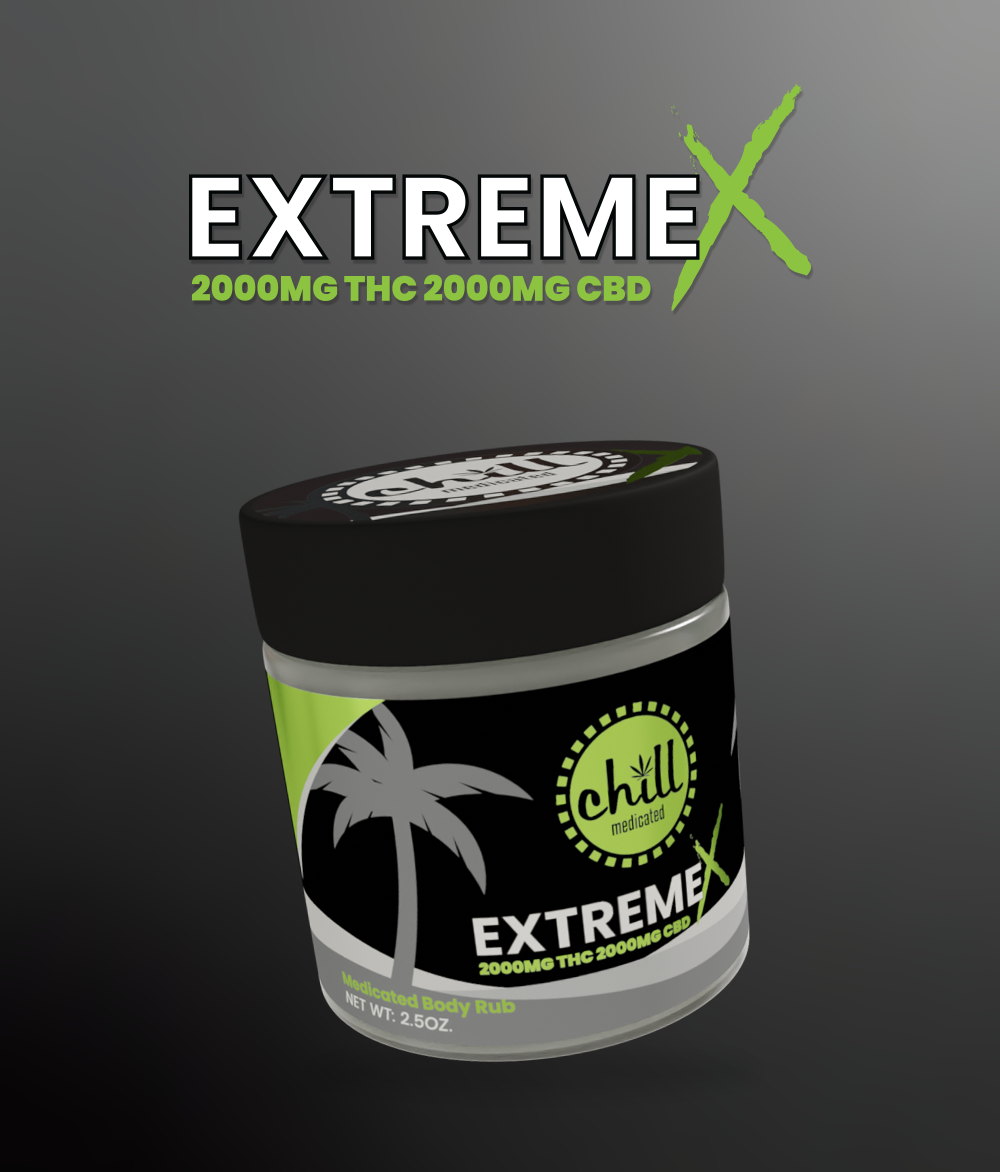 Photograph of product: Extreme X Topical Body Rub | 1:1