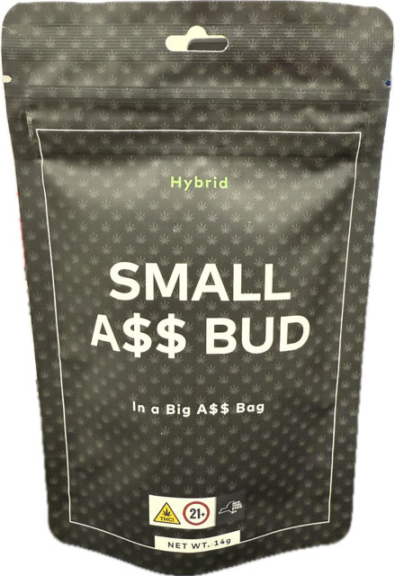 Photograph of product: 1937 | Flower | Small A$$ Bud | Velvet Breath | 14g | Hybrid | 20.3% TH-oui