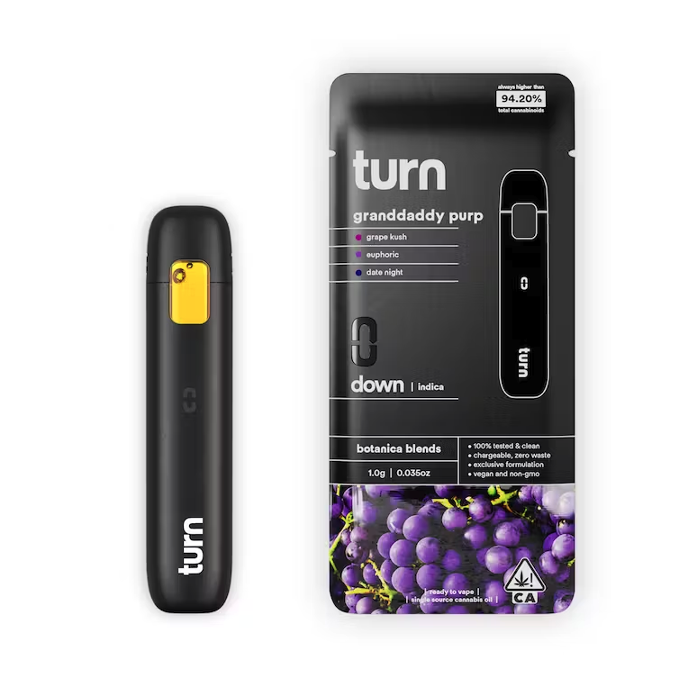 Photograph of product: Turn Down - Granddaddy Purp - Disp