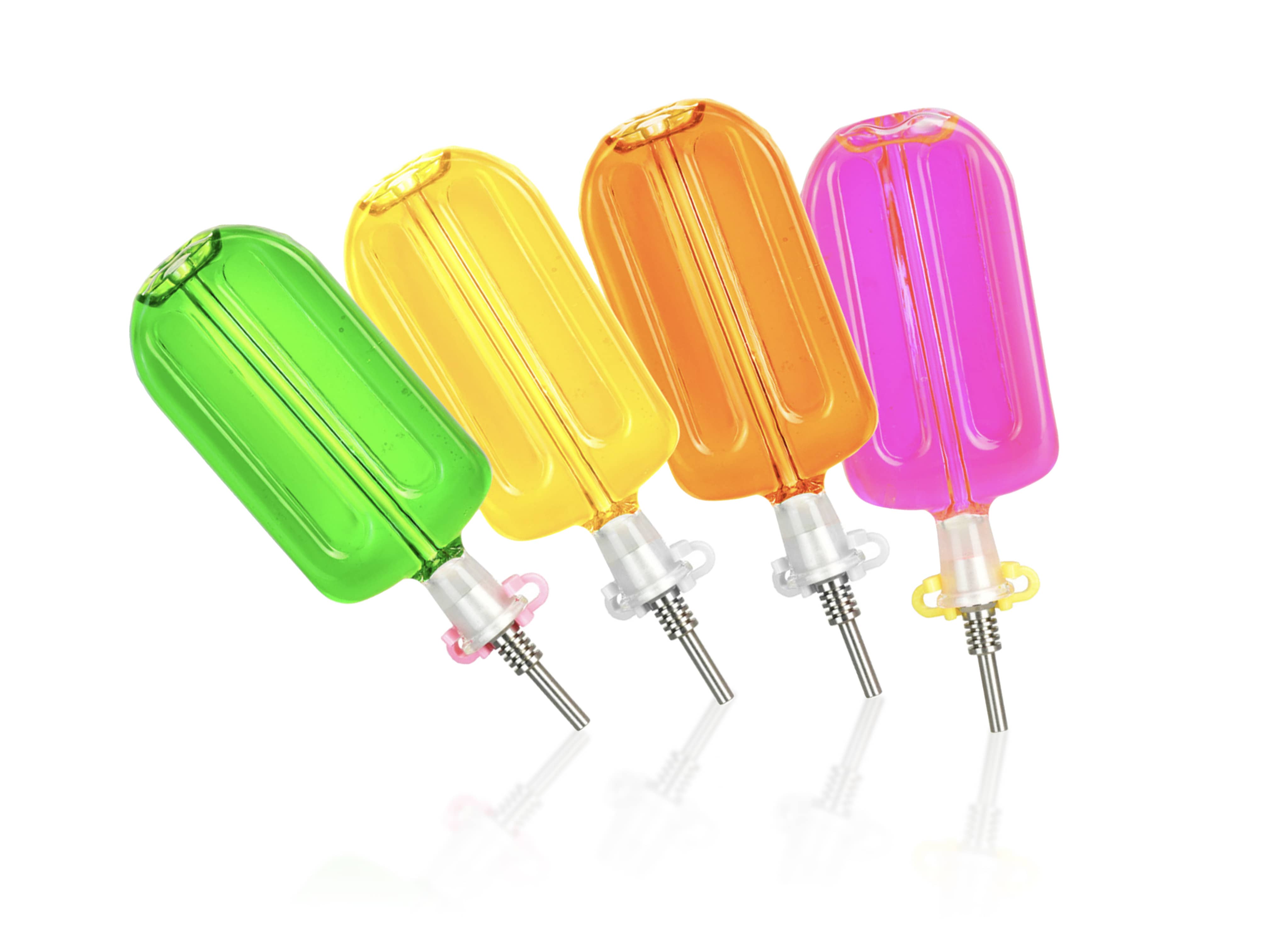Photograph of product: Glycerin Dab Straw 5.5 Inch Popsicle