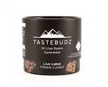 Photograph of product: Tastebudz - Citrus (S) Pebble-Coated Gummies - 100mg