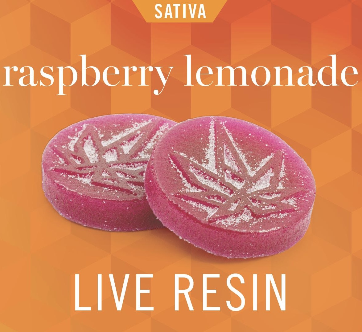 Photograph of product: Raspberry Lemonade Live Resin Gummies - Oui'd 4x50mg