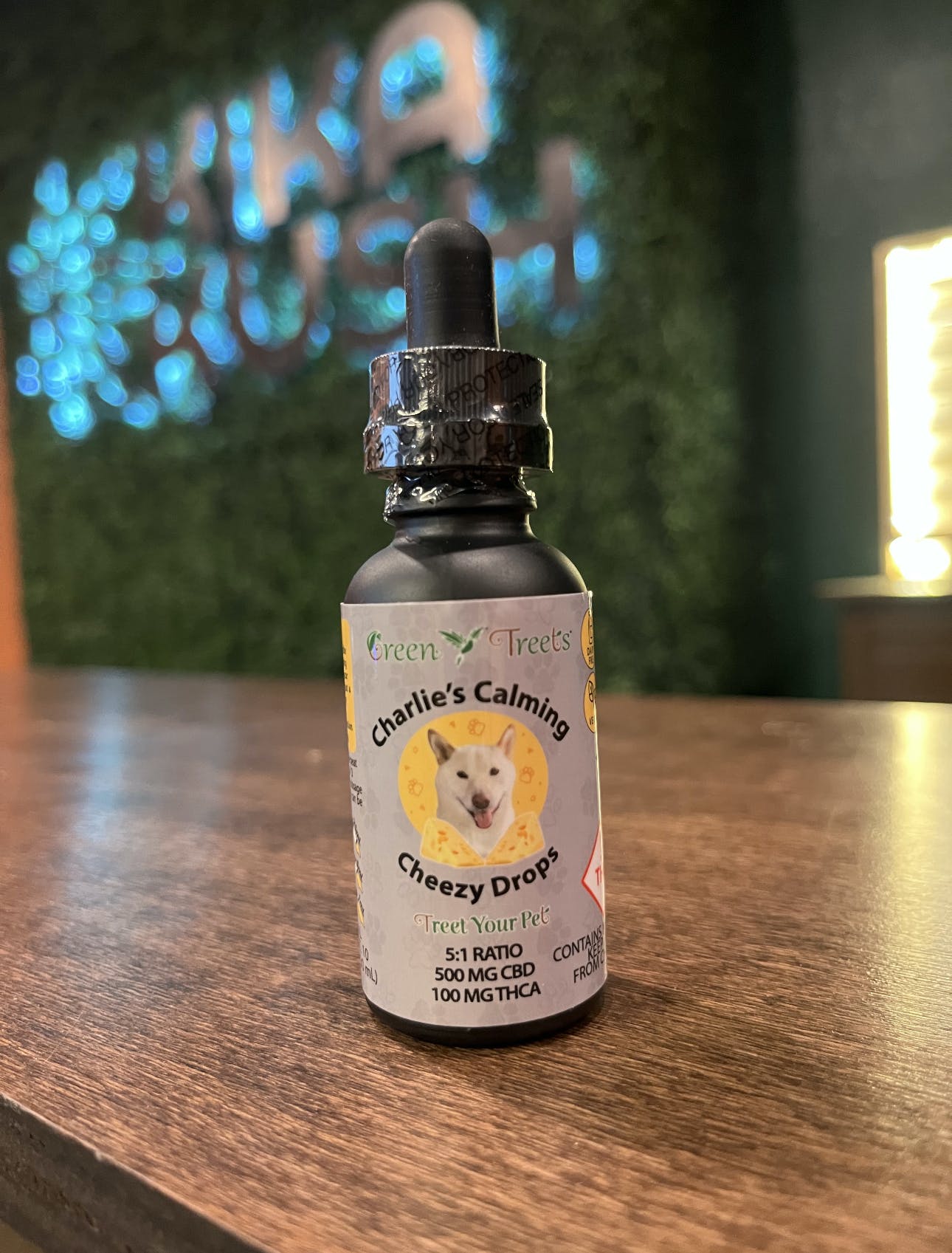 Photograph of product: Green Treets - Charlie's Calming Cheezy Drops - 100mg