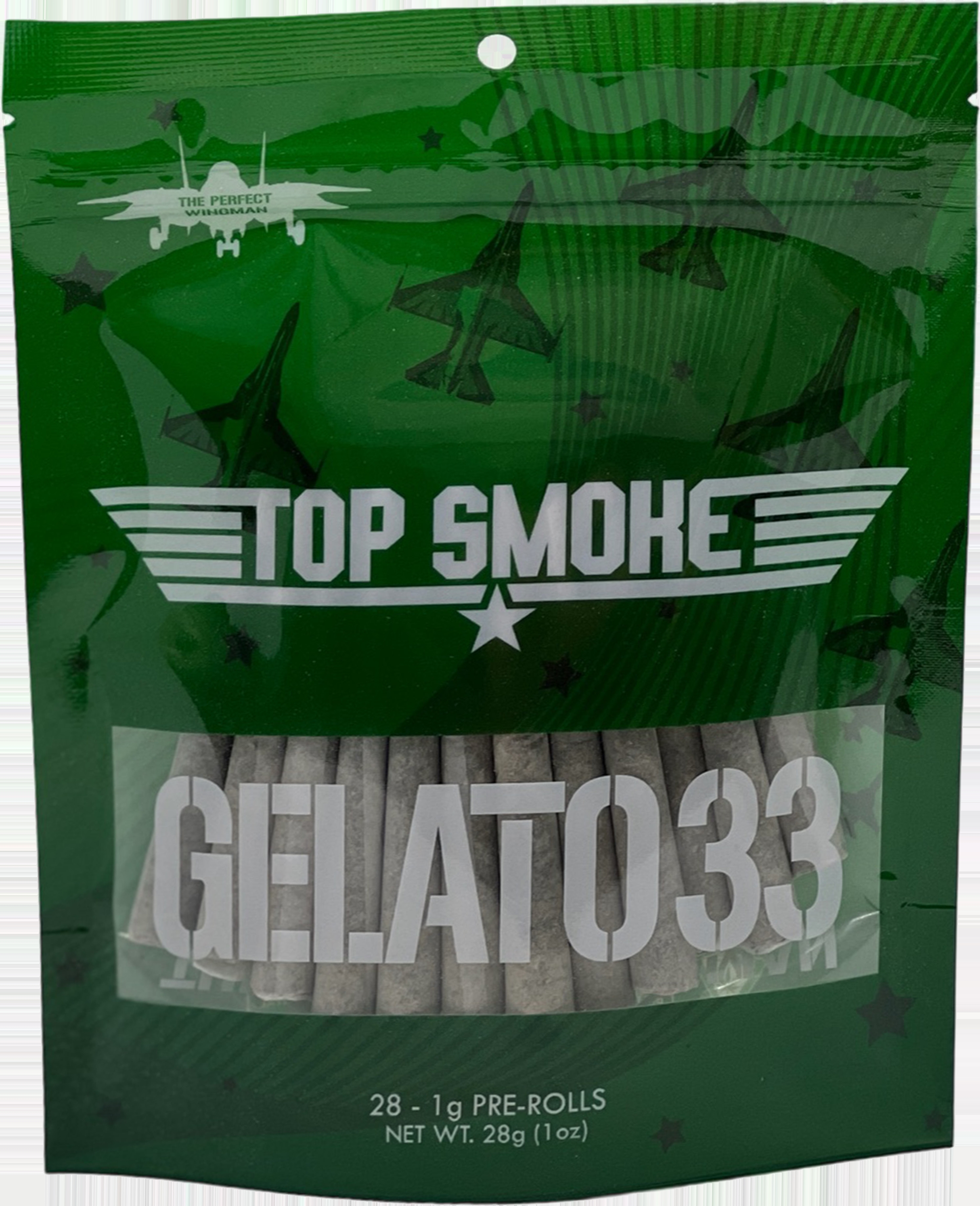 Photograph of product: Top Smoke | Gelato 33 28pk Preroll