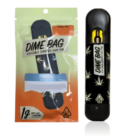 Photograph of product: [Dime Bag] AIO - 1g - Pear Herer (S) - 