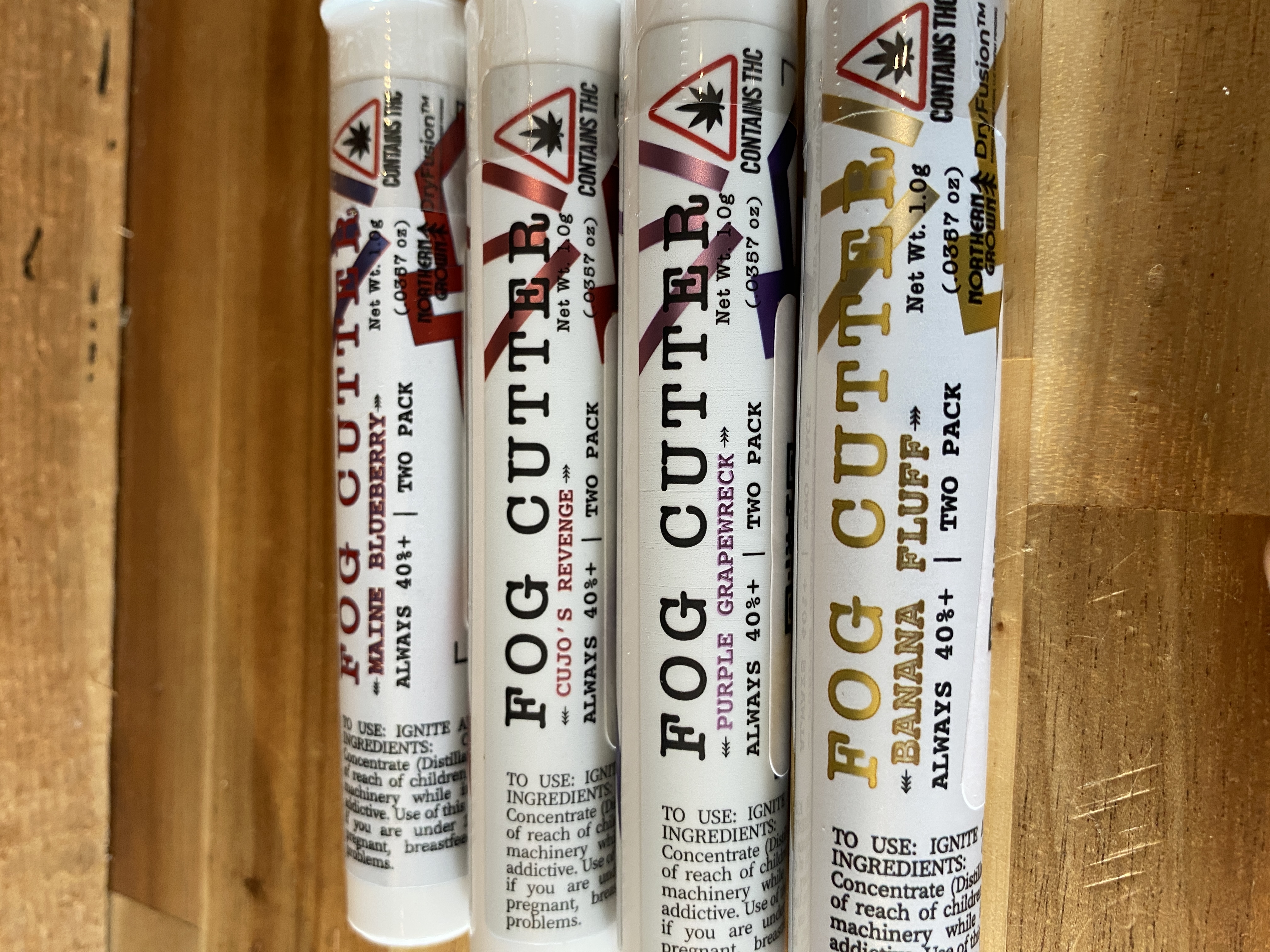 Photograph of product: Fog Cutter | Cujo's Revenge | 40% Thc | Pre-roll