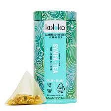 Photograph of product: S. Kikoko 30mg TH-oui 200mg CBD Herbal Tea Bags 10pk - Sympa-Tea - 