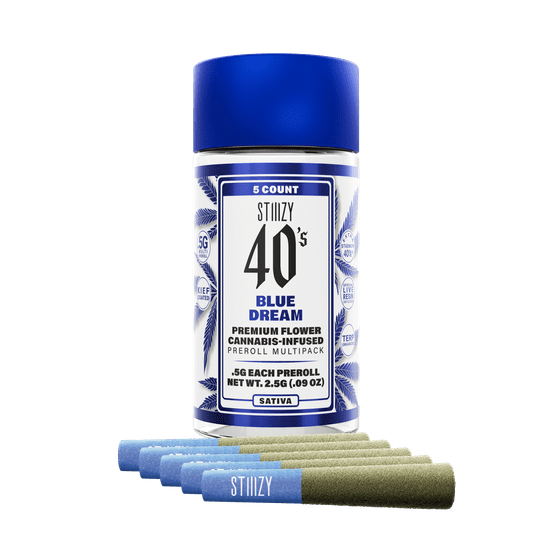 Photograph of product: 40s PREROLL MULTI PACK - BLUE DREAM - 