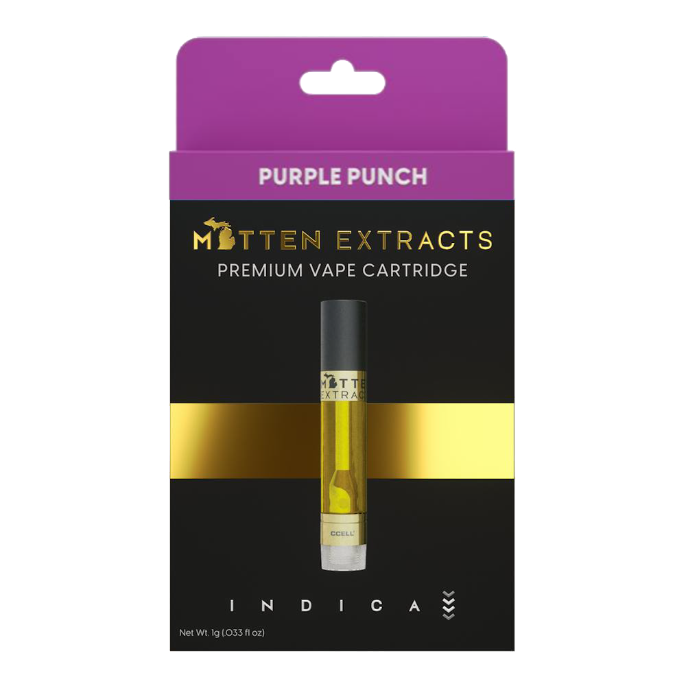 Photograph of product: Purple Punch 1g Cartridge