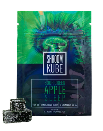 Photograph of product: Shroom Kubes - Sour Green Apple