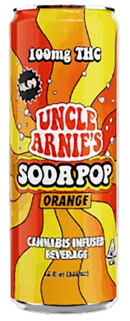 Photograph of product: Orange Soda Infused Beverage - 12 oz