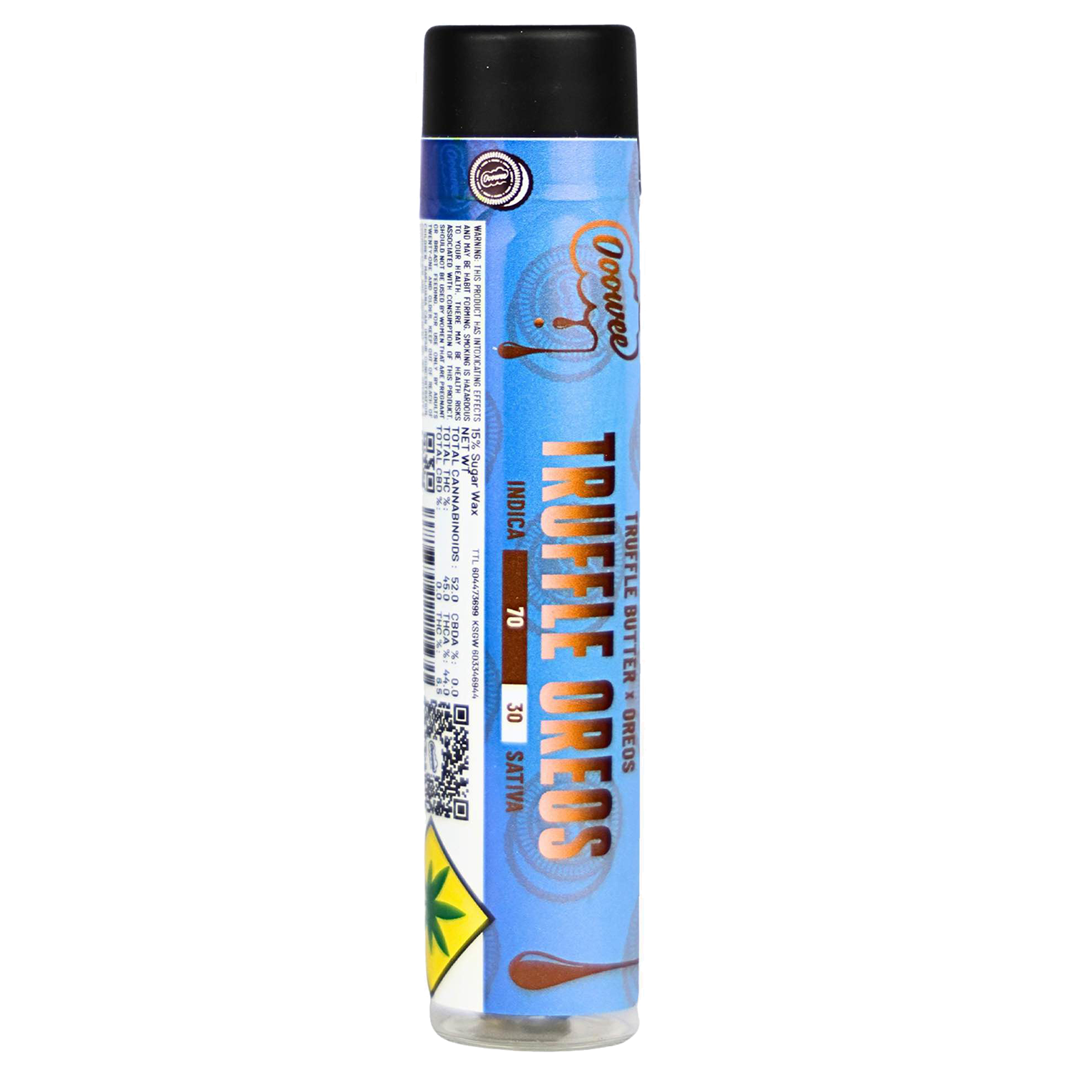 Photograph of product: Ooowee: Truffle Oreos 1pk/ (I) Infused Preroll