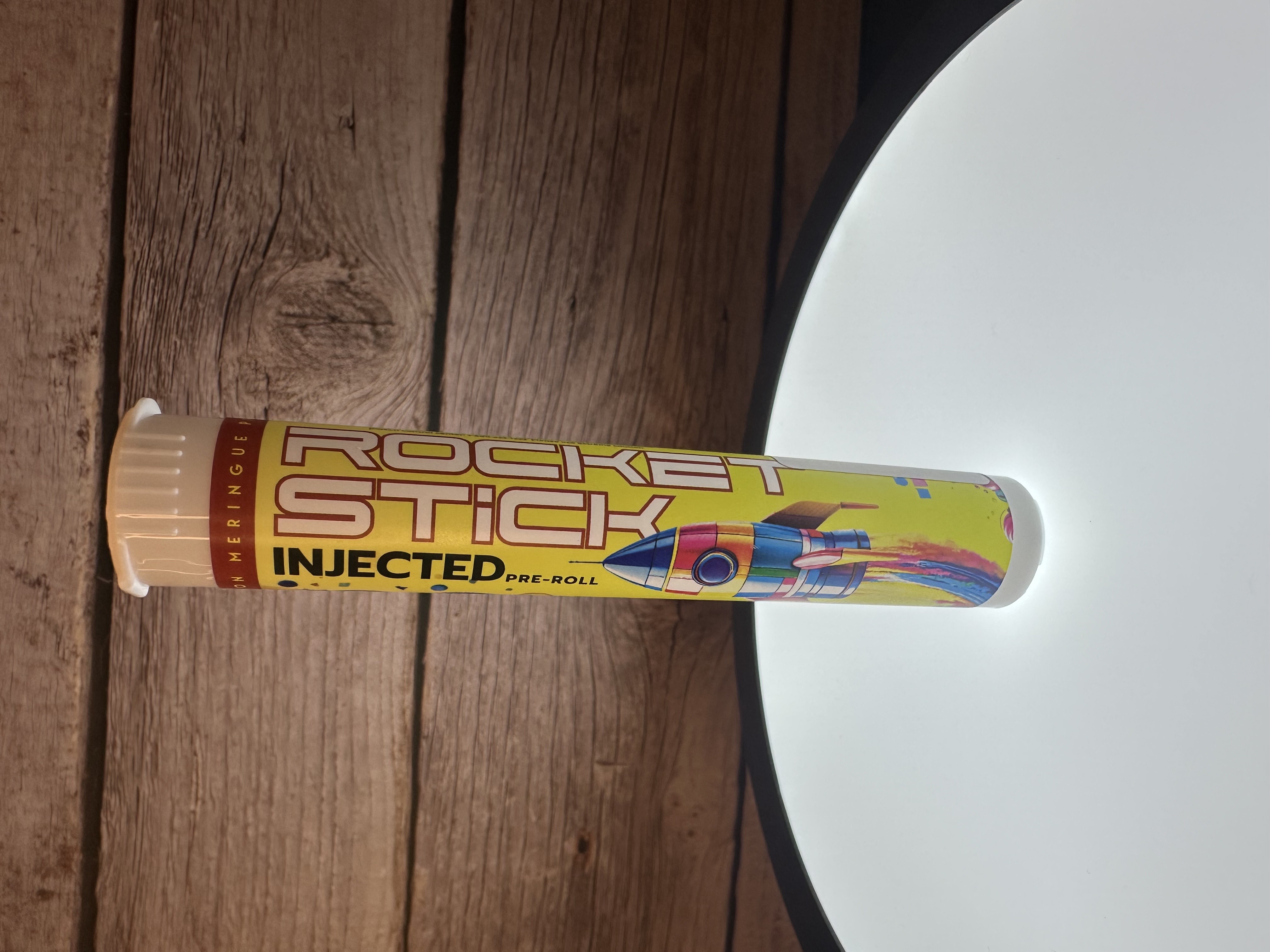 Photograph of product: Rocket Stick - Lemon Meringue Pie