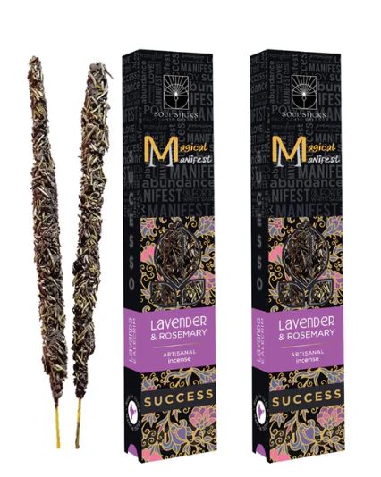 Photograph of product: Lavender & Rosemary Artisan Incense