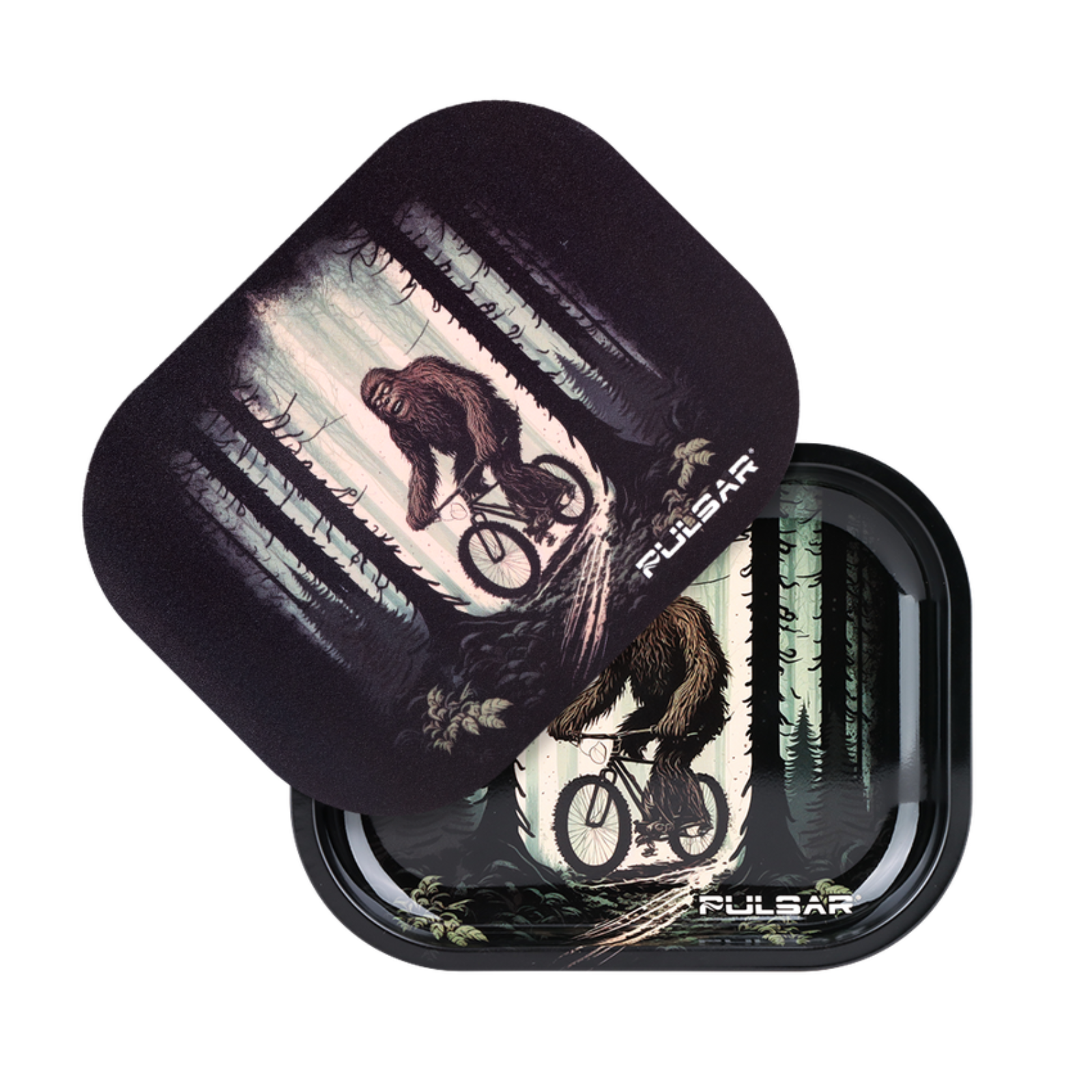 Photograph of product: Small Rolling Tray | Bigfoot Rides Again | Pulsar