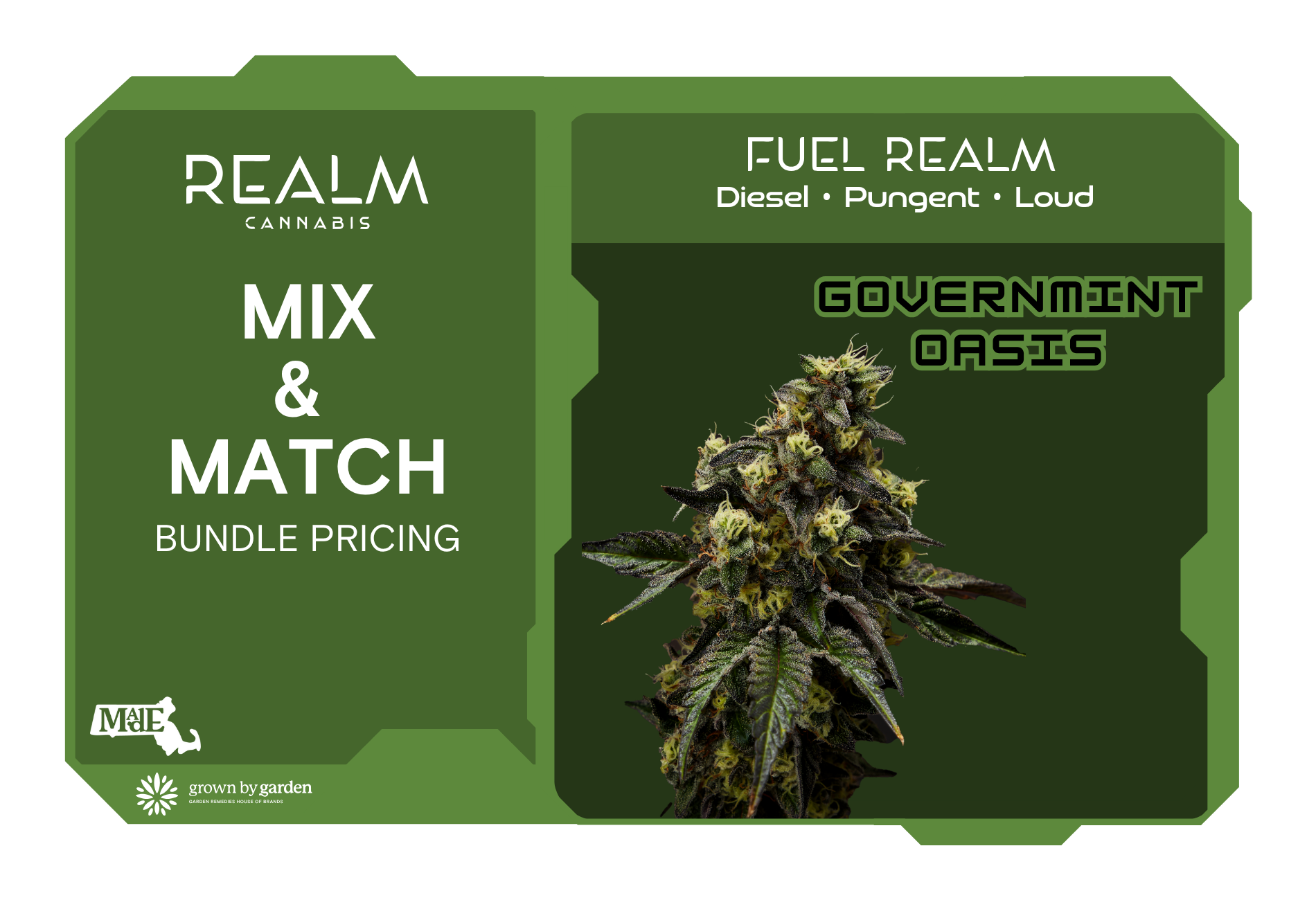Photograph of product: Governmint Oasis | Fuel - 3.5g