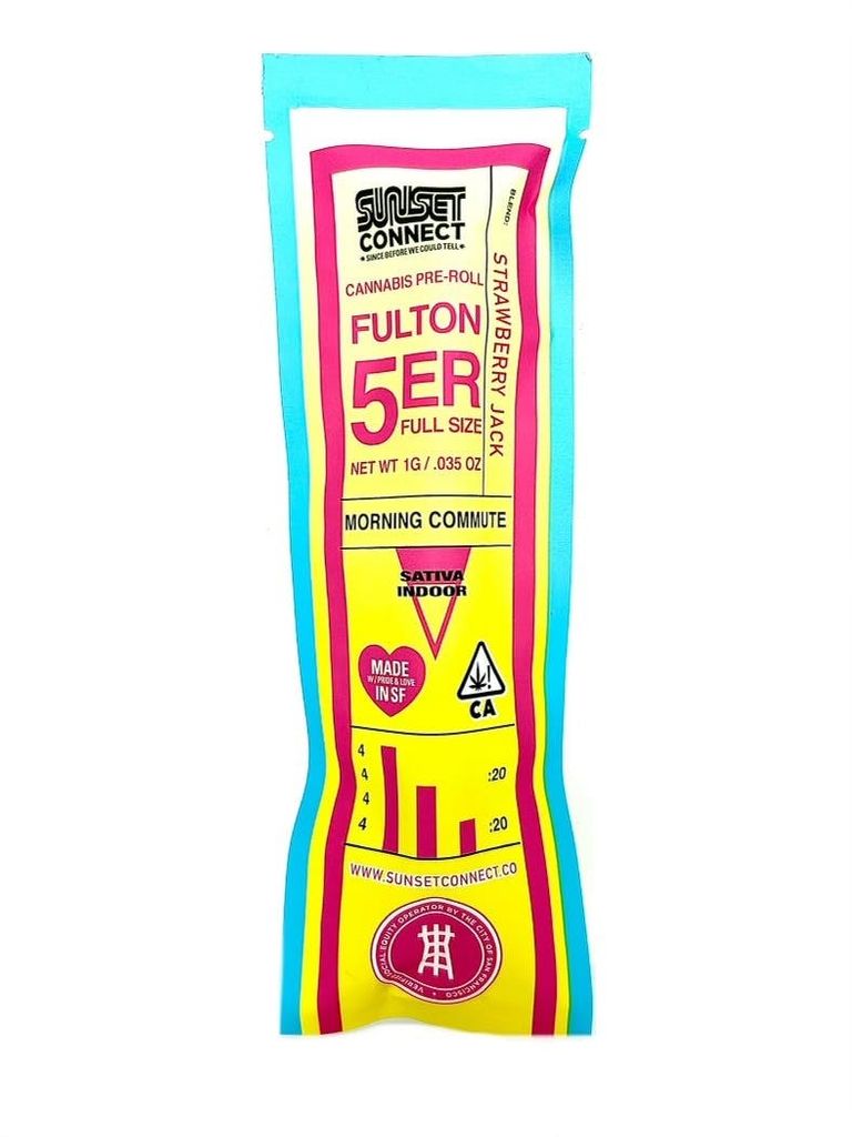 Photograph of product: Sunset Connect Fulton 5'er 1g - Strawberry Jack (S)