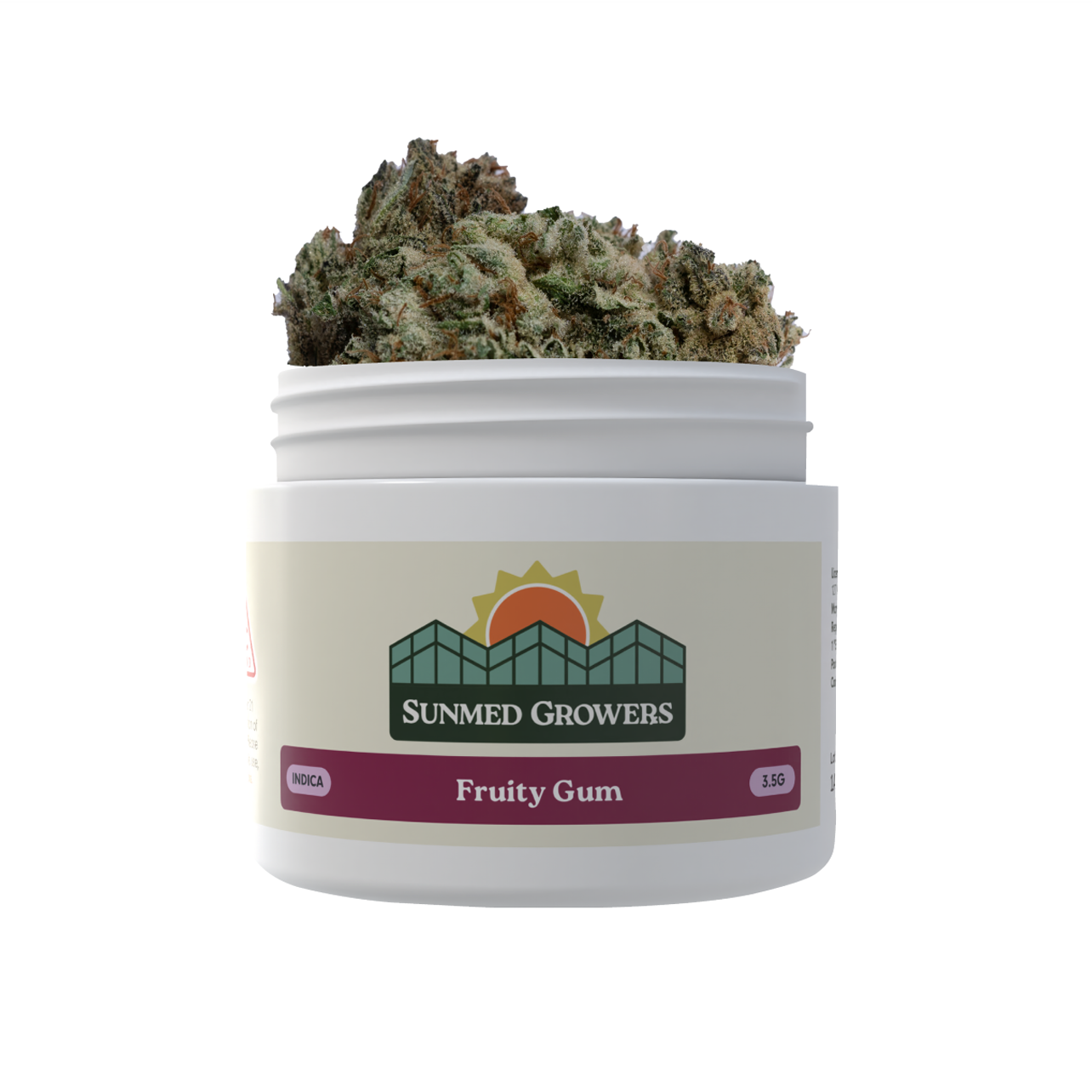 Photograph of Product: Sunmed Fruity Gum 3.5g