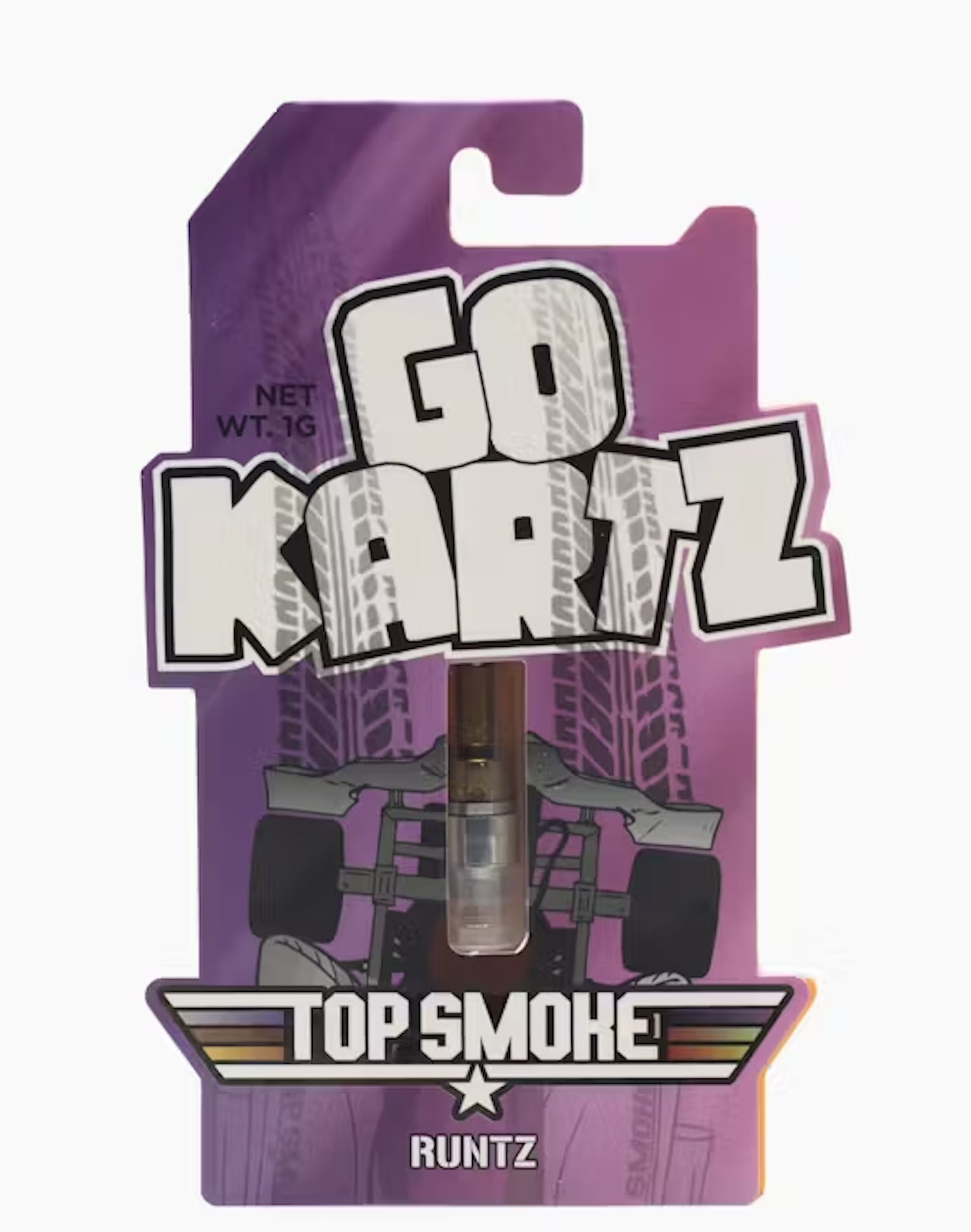 Photograph of product: Go Kartz by Top Smoke | Distillate 510 Carts | Runtz