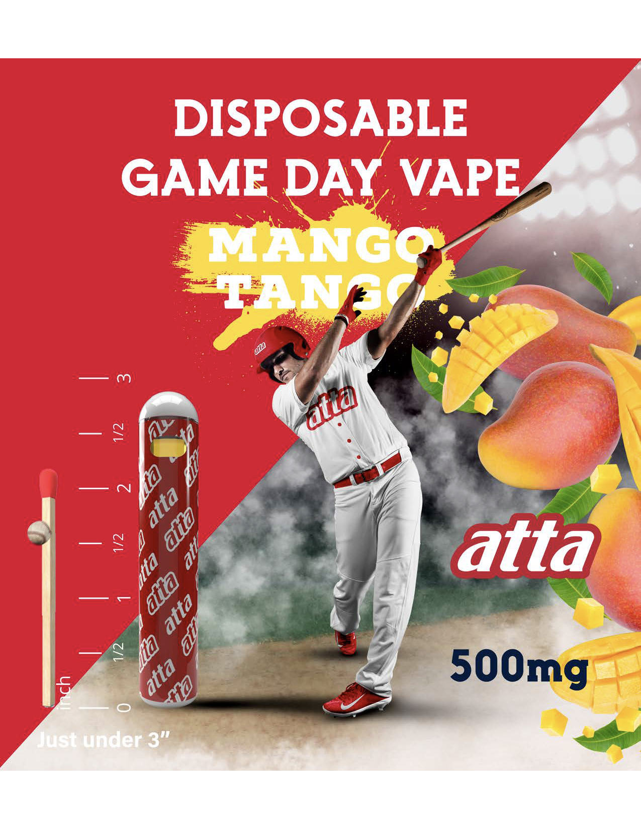 Photograph of product: STL Mango Tango | 0.5g AIO Disposable