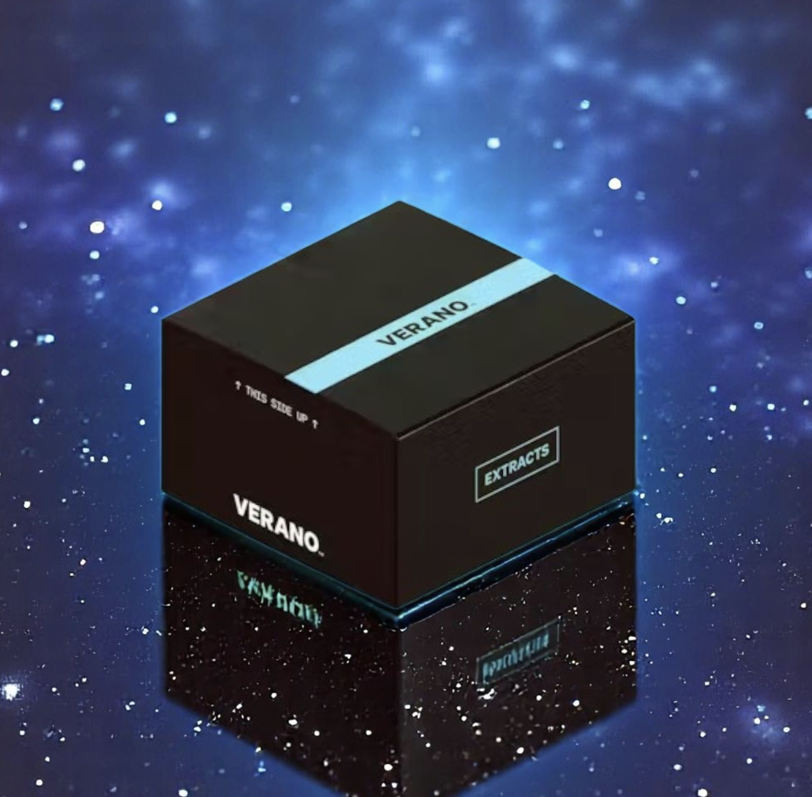 Photograph of product: Verano Reserve Concentrate 1g Live Resin- Triangle Mints (Badder)
