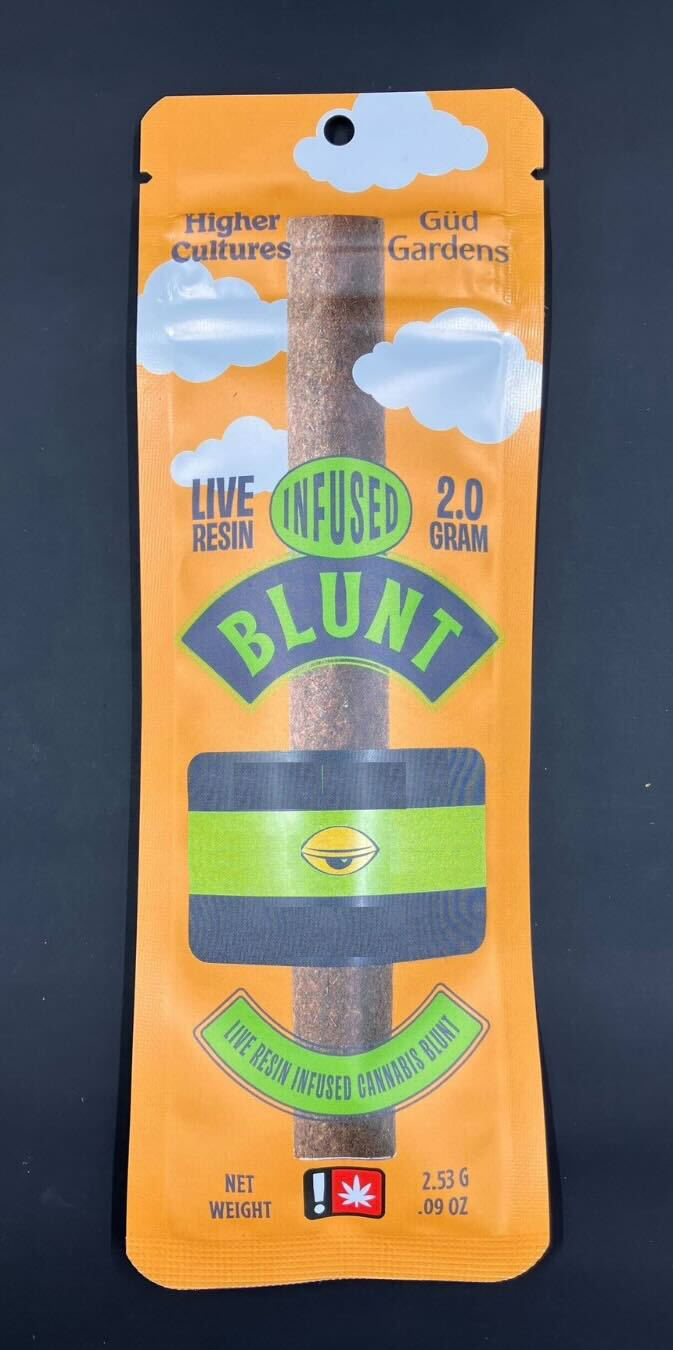 Photograph of product: Blunt 2g Infused Dante's Inferno (Higher Cultures)
