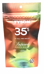 Photograph of product: 10PK - 35'S - INFUSED - COMBO HYBRID