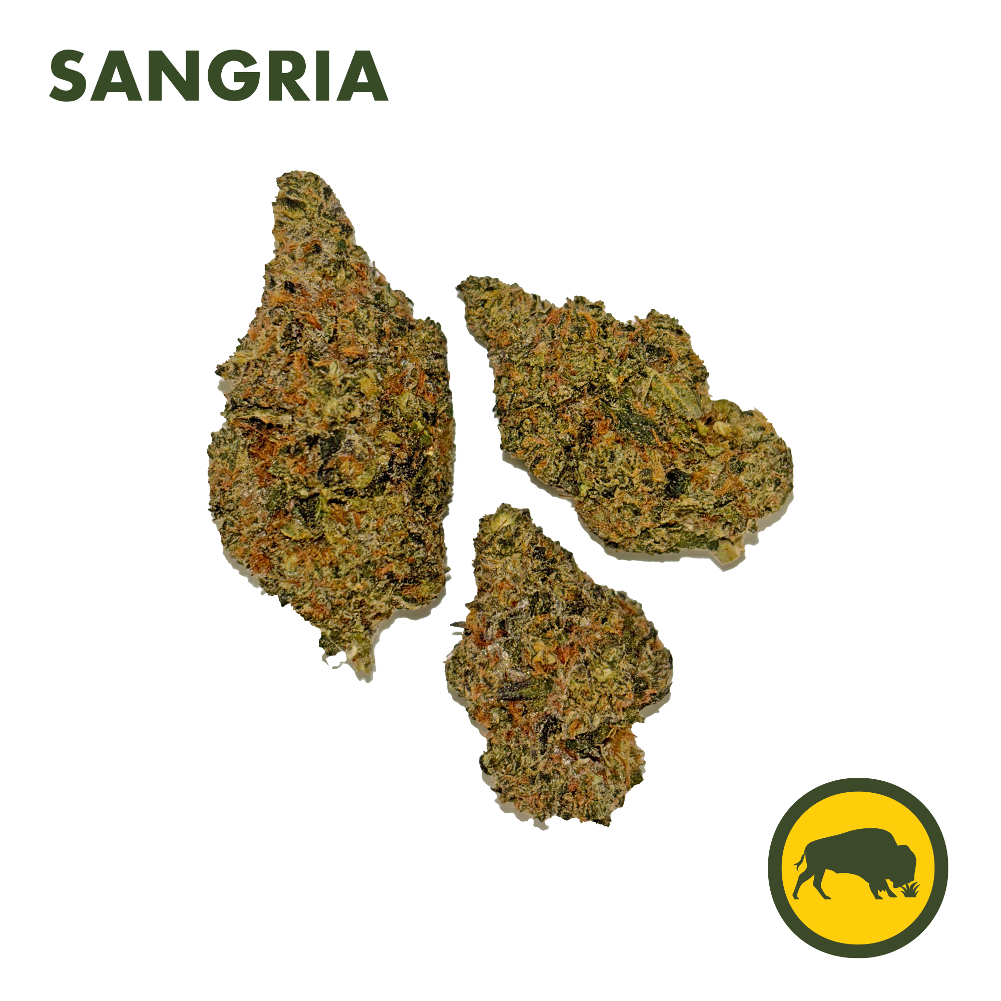 Photograph of Product: Bison Botanics - Sangria - Indica/Hybrid - 3.5g