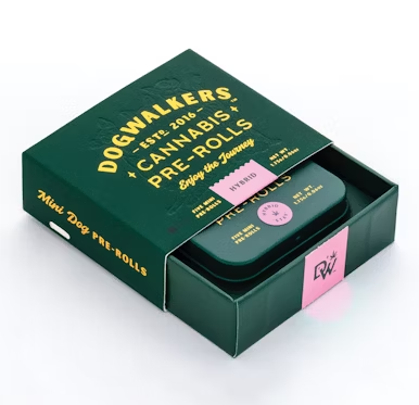 Photograph of product: DOG WALKER - JET FUEL OG (1.75) 5 PACK