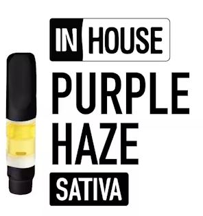 Photograph of product: IN HOUSE PURPLE HAZE CARTRIDGE .5G