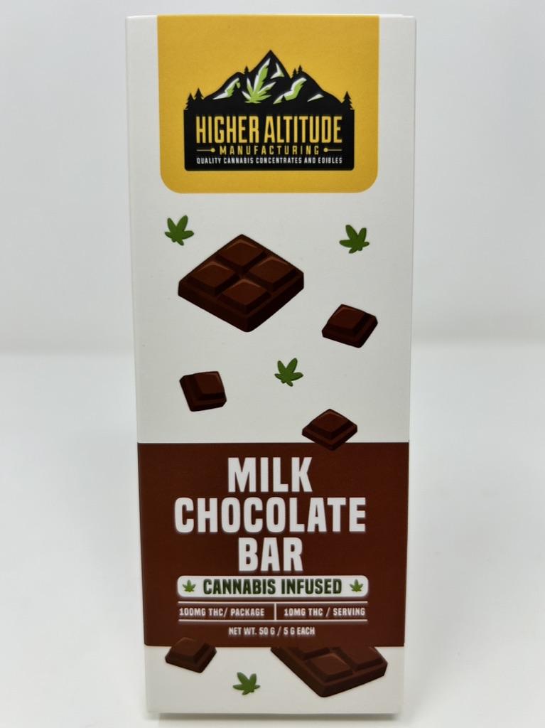 Photograph of product: Milk Chocolate Bar | 100mg | 10pk