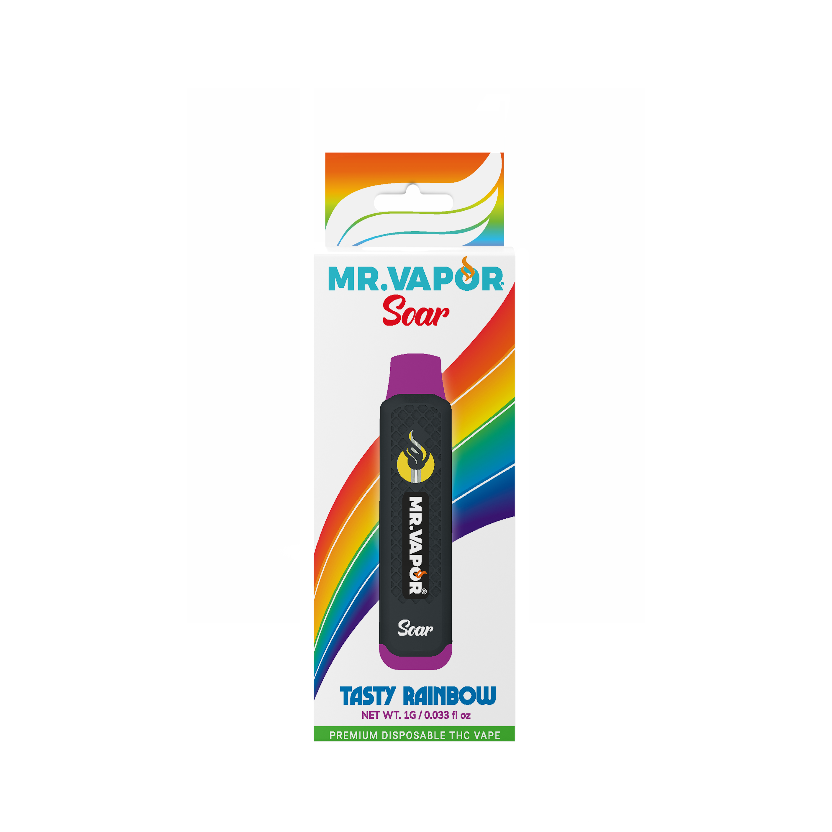 Photograph of Product: Tasty Rainbow | 1G Disposable Cart