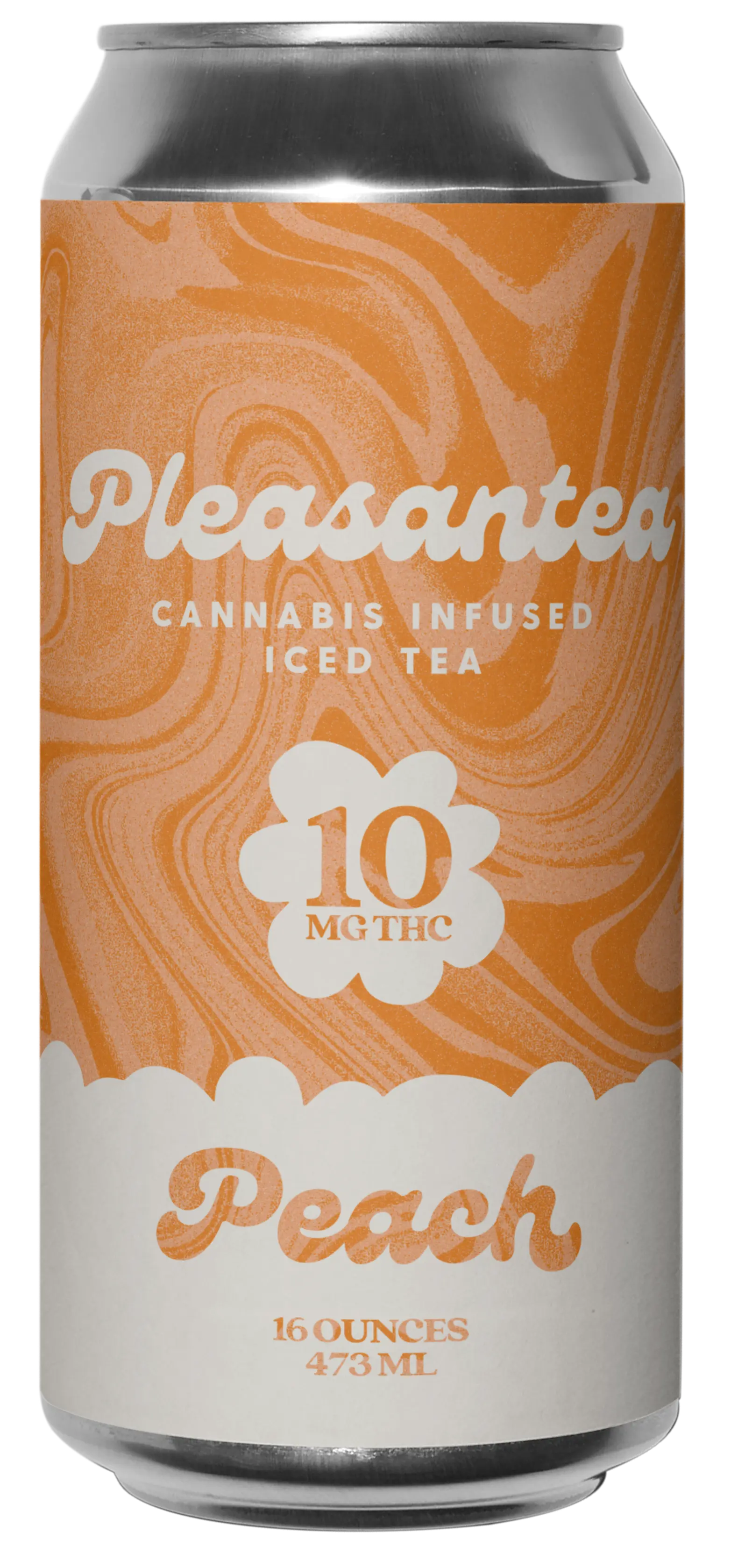 Photograph of product: PLEASANTEA | BEVERAGE | PEACH | 10MG