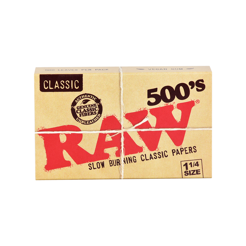 Photograph of product: Raw Classic Papers 1 1/4" 500's