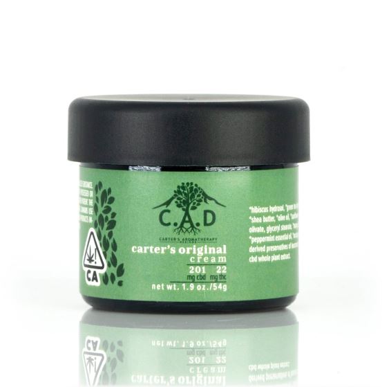 Photograph of product: ORIGINAL GREEN PAIN CREAM 2OZ - CARTER'S AROMATHERAPY DESIGNS